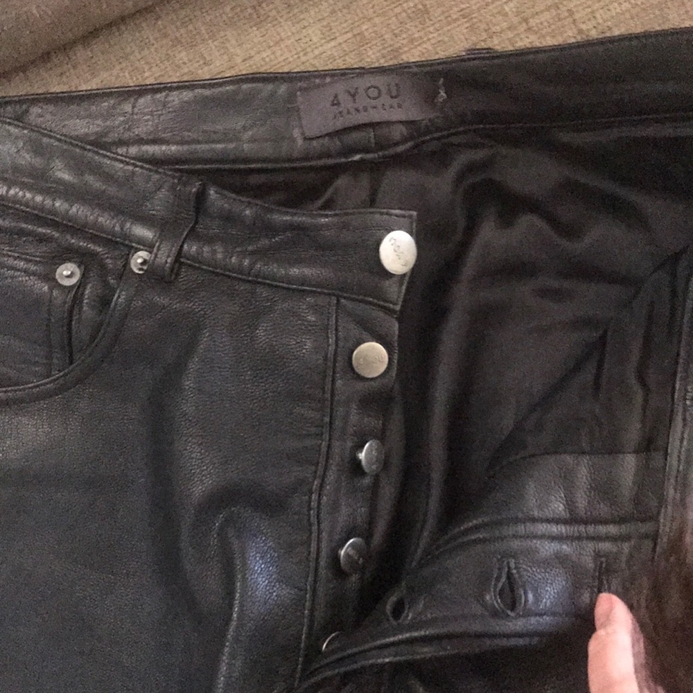 4You men’s leather pants